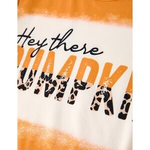 Hey There Pumpkin Fall Thanksgiving Hey There Pumpkin shirt 4/5Y Orange